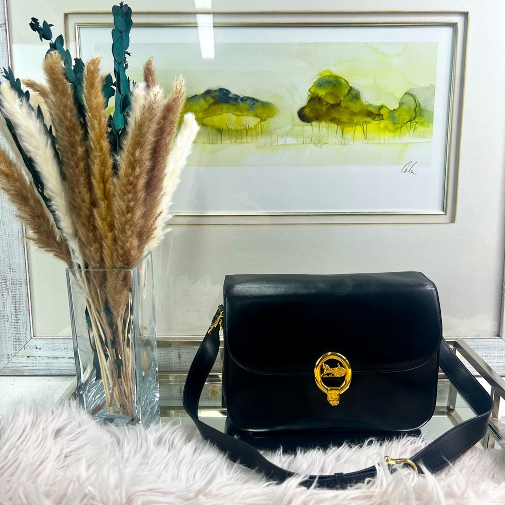 Celine Vintage Leather Shoulder Bag
